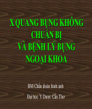Bài giảng X quang bụng không chuẩn bị và bệnh lý bụng ngoại khoa