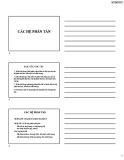 Bài giảng Các hệ phân tán
