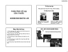 Bài giảng Phản ứng có hại của thuốc (Adverse drug reaction - Adr)