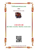 Chuyên đề Hệ thức lượng trong tam giác