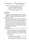Quy định chuẩn mực kiểm toán nhà nước số 2450 - Đánh giá các sai sót phát hiện trong quá trình kiểm toán tài chính