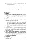 Quy định chuẩn mực kiểm toán nhà nước số 2710 - Thông tin so sánh - Dữ liệu tương ứng và báo cáo tài chính so sánh