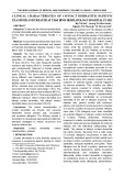 Clinical characteristics of contact dermatitis patients examined and treated at Thai Binh Dermatology Hospital in 2021