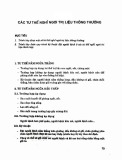 Các tư thế nghỉ ngơi trị liệu thông thường (Chương trình Điều dưỡng cơ bản)