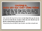 Bài giảng Địa chất công trình: Chương 8 - Nguyễn Trung Kiên