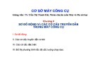 Bài giảng Cơ sở máy công cụ: Chương 2 - TS. Trần Thị Thanh Hải