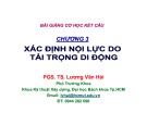 Bài giảng Cơ học kết cấu: Chương 3 - PGS. TS. Lương Văn Hải