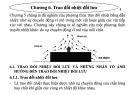 Bài giảng Kỹ thuật nhiệt (Phần 2): Chương 6 - TS. Lê Xuân Tuấn