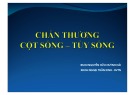 Bài giảng Chấn thương cột sống – tủy sống - BSCKI. Nguyễn Hữu Huỳnh Hải