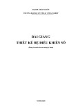 Bài giảng Thiết kế hệ điều khiển số: Kinh nghiệm và kiến thức cần thiết