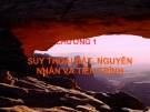 Bài giảng Suy thoái và phục hồi đất - Chương 1: Suy thoái đất, nguyên nhân và tiến trình