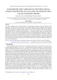 Isogeometric free vibration of the porous metal foam plates resting on an elastic foundation using a quasi-3D refined theory