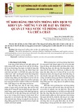 Từ kho hàng truyền thống đến dịch vụ kho vận - những vấn đề đặt ra trong quản lý nhà nước về phòng cháy và chữa cháy