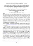 Formulas for determining the critical buckling stress of I-shaped members under pure bending