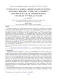 Integration of variable refrigerant flow system and energy recovery ventilator in different construction climate zones in Vietnam: Case study of a primary school