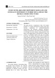 Study of polarization dependent band gaps and anomalous dispersion in hybrid metal dielectric double gyroid structures