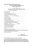 Mẫu Đơn đề nghị sử dụng đất kết hợp đa mục đích (Mẫu số 15)