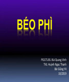 Bài giảng Béo phì - PGS.TS.BS. Bùi Quang Vinh