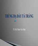 Bài giảng Thủng dạ dày tá tràng - TS. BS. Phạm Văn Nhân