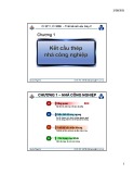 Bài giảng Thiết kế kết cấu thép 2: Chương 1A - ThS. Trần Tiến Đắc