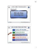 Bài giảng Thiết kế kết cấu thép 2: Chương 2A - ThS. Trần Tiến Đắc