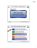 Bài giảng Thiết kế kết cấu thép 2: Chương 1D - ThS. Trần Tiến Đắc
