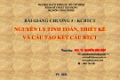 Bài giảng Bê tông cốt thép: Chương 3 - PGS. TS. Nguyễn Văn Hiệp