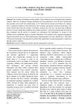 A study of flow structure, drag force, and particle tracking through many circular cylinders
