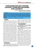 Factors influencing service quality on customer satisfaction at the school sports club in Phu Nhuan district, Ho Chi Minh city