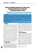 Predicting throwing performance with force-velocity mechanical properties of the upper limb in experienced handball players
