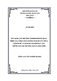 Khóa luận tốt nghiệp đại học: Xây dựng câu hỏi trắc nghiệm khách quan nhiều lựa chọn cho chương Hàm số lũy thừa, hàm số mũ và hàm số logarit dựa vào những sai lầm thường gặp của học sinh