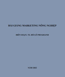 Bài giảng Marketing nông nghiệp