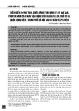Diễn biến hình thái, chức năng tâm sinh lý và thể lực chuyên môn của nam vận động viên Karate lứa tuổi 13-14, quận Long Biên, thành phố Hà Nội sau 01 năm tập luyện