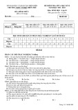 Đề thi giữa học kì 2 môn Sinh học lớp 10 năm 2021-2022 - Trường THPT TP Điện Biên Phủ