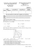 Đề thi học kì 2 môn Toán lớp 11 năm 2021-2022 - Trường THPT TP Điện Biên Phủ