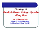 Bài giảng Sức bền vật liệu: Chương 11 - TS. Trần Minh Thi