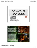 Bài giảng Vật liệu xây dựng: Chương 7 - TS. Bùi Phương Trinh