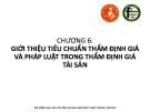 Bài giảng Định giá tài sản - Chương 6