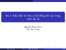Bài giảng Tín hiệu và Hệ thống: Bài 5 - Nguyễn Hồng Thịnh và Lâm Sinh Công