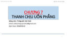 Bài giảng Sức bền vật liệu: Chương 7 - TS. Nguyễn Anh Tuấn