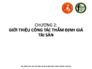 Bài giảng Định giá tài sản - Chương 2