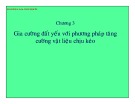 Bài giảng Công trình trên đất yếu: Chương 3 - Châu Ngọc Ẩn