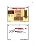 Bài giảng Thiết kế kết cấu thép 1: Chương 4 - ThS. Trần Tiến Đắc