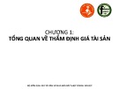 Bài giảng Định giá tài sản - Chương 1