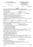 Đề thi giữa học kì 1 môn Sinh học lớp 12 năm 2023-2024 - Trường THPT Lương Thế Vinh, Điện Biên