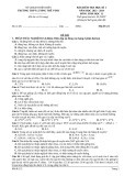 Đề thi học kì 1 môn Sinh học lớp 12 năm 2023-2024 - Trường THPT Lương Thế Vinh, Điện Biên