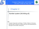 Bài giảng Tổ chức và kiến trúc máy tính (Computer organization and architecture) – Chương 2: Number system (Hệ thống số)