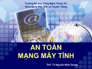 Bài giảng An toàn mạng máy tính: Chương 2b - ThS. Tô Nguyễn Nhật Quang