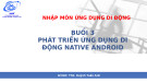 Bài giảng Nhập môn ứng dụng di động: Chương 3 - ThS. Huỳnh Tuấn Anh