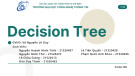 Bài thuyết trình Ứng dụng khai thác dữ liệu (Data Mining and Application): Decision Tree